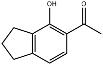 5-Acetyl-4-indanol Struktur