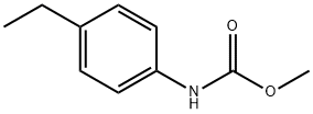 methyl N-(4-ethylphenyl)carbamate Struktur