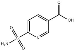 6-Sulfamoyl-nicotinic acid Struktur