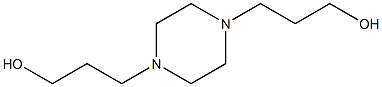 1,4-Piperazinedipropanol Struktur