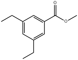 METHYL 3,5-DIETHYLBENZOATE Struktur