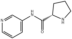 (S)-N-(pyridin-3-yl)pyrrolidine-2-carboxamide Struktur