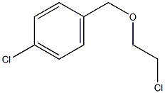 Benzene,1-chloro-4-[(2-chloroethoxy)methyl]- Struktur