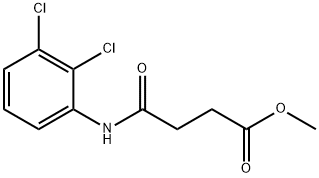 methyl 4-[(2,3-dichlorophenyl)amino]-4-oxobutanoate Struktur