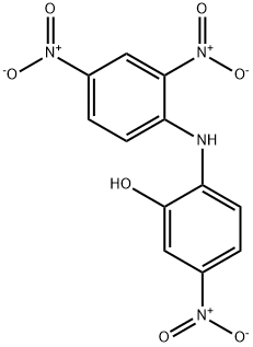 2-[(2,4-dinitrophenyl)amino]-5-nitrophenol Struktur