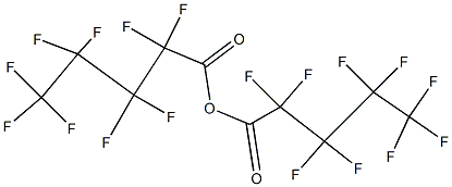 Nonafluoropentanoic anhydride Struktur