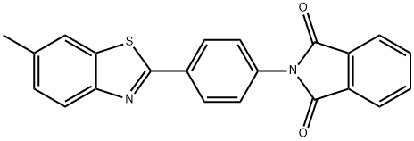 2-(4-(6-methylbenzo[d]thiazol-2-yl)phenyl)isoindoline-1,3-dione Struktur