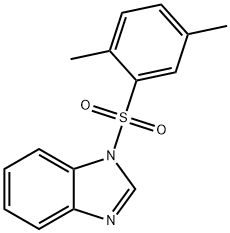 1-((2,5-dimethylphenyl)sulfonyl)-1H-benzo[d]imidazole Struktur