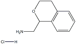 isochroman-1-ylmethanamine hydrochloride Struktur