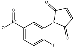 1-(2-fluoro-5-nitrophenyl)-1H-pyrrole-2,5-dione Struktur