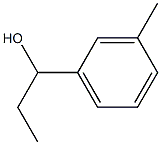 1-(3-methylphenyl)propan-1-ol Struktur