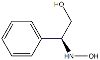 (S)-2-(hydroxyamino)-2-phenylethan-1-ol Struktur