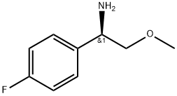 (1R)-1-(4-FLUOROPHENYL)-2-METHOXYETHAN-1-AMINE Struktur