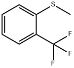 Benzene, 1-(methylthio)-2-(trifluoromethyl)- Struktur