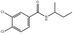 Benzamide,3,4-dichloro-N-(1-methylpropyl)- Struktur