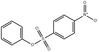 1-nitro-4-phenoxysulfonyl-benzene Struktur