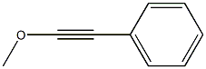 Benzene, (methoxyethynyl)- Struktur