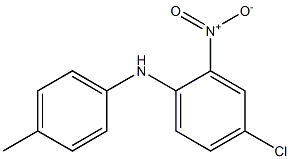 Benzenamine,4-chloro-N-(4-methylphenyl)-2-nitro- Struktur