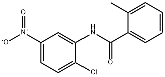 N-(2-chloro-5-nitrophenyl)-2-methylbenzamide Struktur