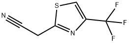 2-(4-(TRIFLUOROMETHYL)THIAZOL-2-YL)ACETONITRILE Struktur