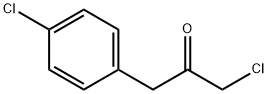 1-chloro-3-(4-chlorophenyl)propan-2-one Struktur