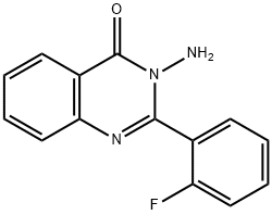 3-AMINO-2-(2-FLUOROPHENYL)QUINAZOLIN-4(3H)-ONE Struktur