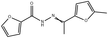 N'-[(1E)-1-(5-methylfuran-2-yl)ethylidene]furan-2-carbohydrazide Struktur