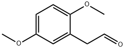 Benzeneacetaldehyde,2,5-dimethoxy- Struktur