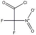 Acetyl chloride, difluoronitro- Struktur