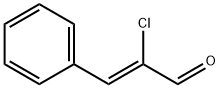 (Z)-2-chloro-3-phenylprop-2-enal Struktur