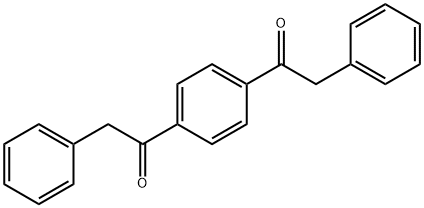 Ethanone, 1,1'-(1,4-phenylene)bis[2-phenyl- Struktur