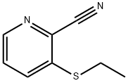 3-Ethylsulfanyl-pyridine-2-carbonitrile Struktur