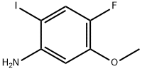 4-Fluoro-2-iodo-5-methoxy-phenylamine Struktur