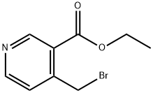 ETHYL 4-(BROMOMETHYL)NICOTINATE Struktur