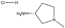 (3R)-1-methyl-3-pyrrolidinamine hydrochloride Struktur
