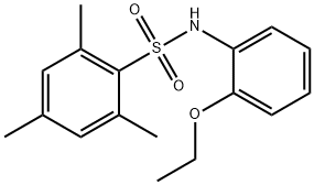 N-(2-ethoxyphenyl)-2,4,6-trimethylbenzenesulfonamide Struktur