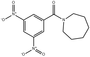 azepan-1-yl(3,5-dinitrophenyl)methanone Struktur