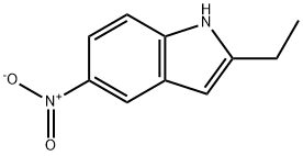 2-Ethyl-5-nitro-1H-indole Struktur