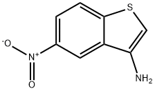 5-Nitrobenzo[b]thiophen-3-amine Struktur