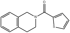 3,4-dihydroisoquinolin-2(1H)-yl(thiophen-2-yl)methanone Struktur