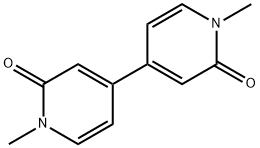 1,1'-dimethyl-[4,4'-bipyridine]-2,2'(1H,1'H)-dione Struktur