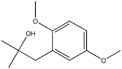 1-(2,5-DIMETHOXYPHENYL)-2-METHYLPROPAN-2-OL Struktur