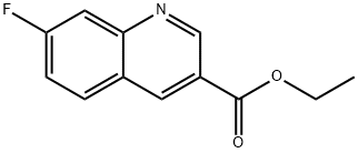 ethyl 7-fluoroquinoline-3-carboxylate Struktur