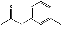 N-(M-TOLYL)ETHANETHIOAMIDE Struktur