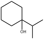 1-isopropylcyclohexan-1-ol Struktur