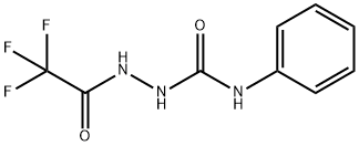 N-phenyl-2-(trifluoroacetyl)hydrazinecarboxamide Struktur