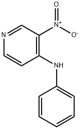 (3-Nitro-pyridin-4-yl)-phenyl-amine Struktur