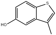 3-Methyl-benzo[b]thiophen-5-ol Struktur