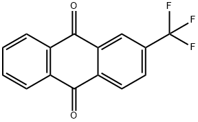 9,10-Anthracenedione, 2-(trifluoromethyl)- Struktur