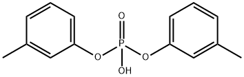 Di-m-tolyl Phosphate Struktur